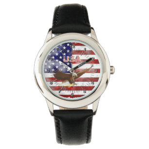 Montre aigle américain