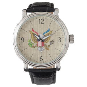 Montre aigle américain