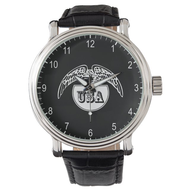 Montre Aigle blanc américain (devant)