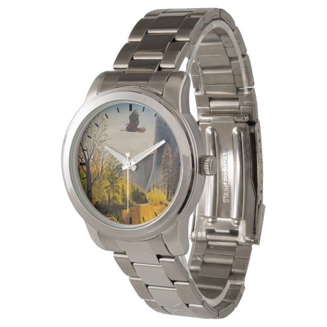 Montre Aigle dans le parc national de Yosemite, par Gary  (Incliné)