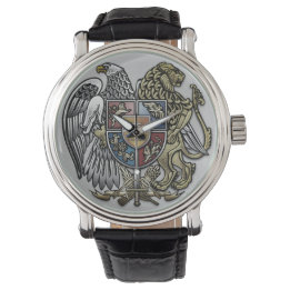 Montre Aigle et Lion Sigla Black Silver | Regarder