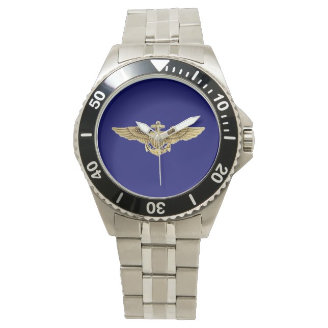Montre Ailes de l'aviateur naval (devant)