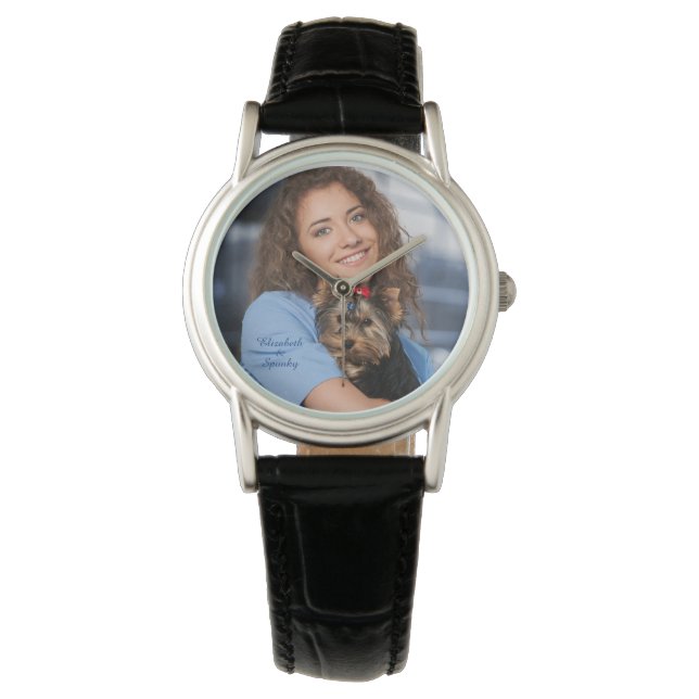 Montre Aimer Chien Chien Chien Chien Animal Photo Personn (devant)