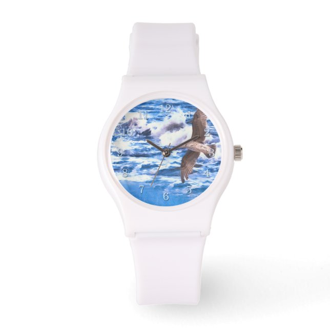 MONTRE AIRE DE JEUX DE L'OCÉAN DE SEAGULL (Recto)