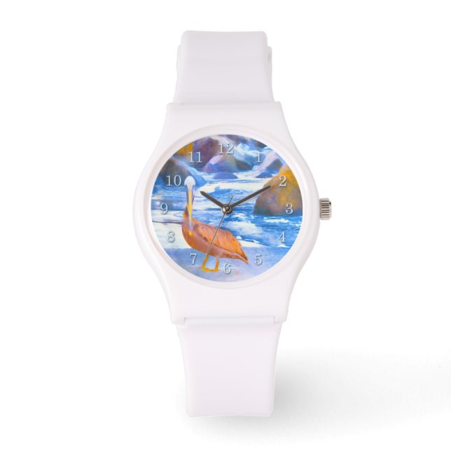 MONTRE AIRE DE JEUX PÉLICAINE CORONADO BEACH CA (Recto)