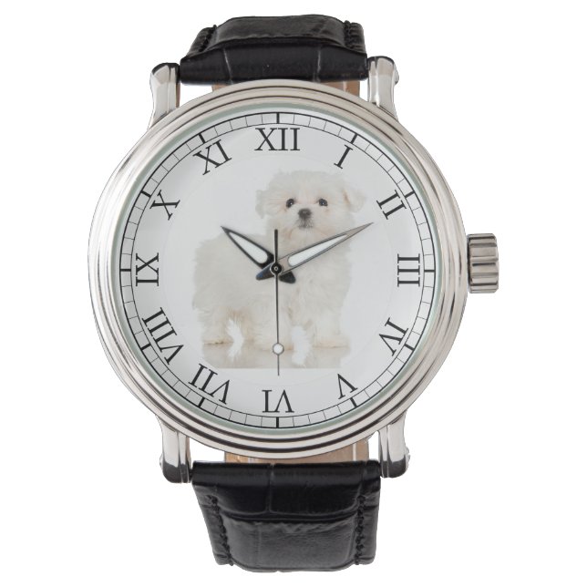 Montre Ajouter la photo de votre animal de compagnie mign (devant)