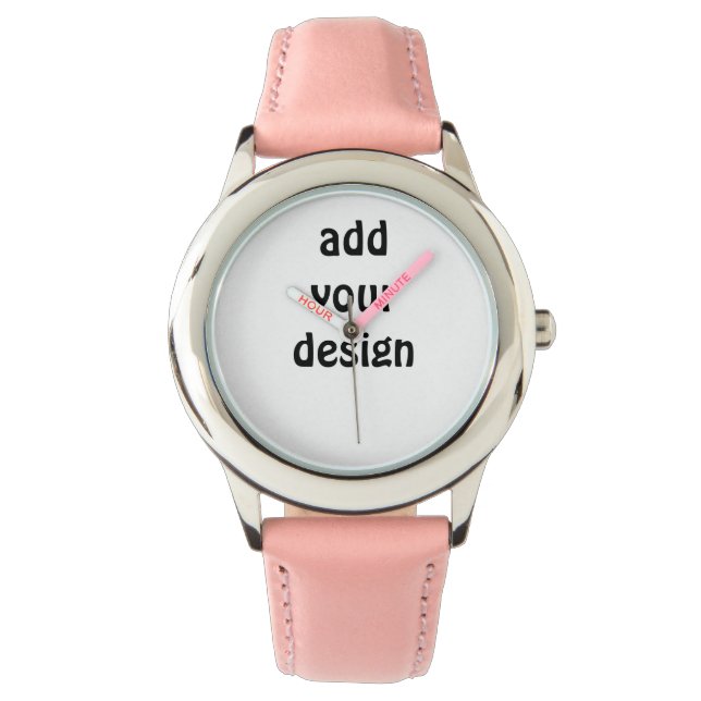 Montre ajouter votre conception (devant)