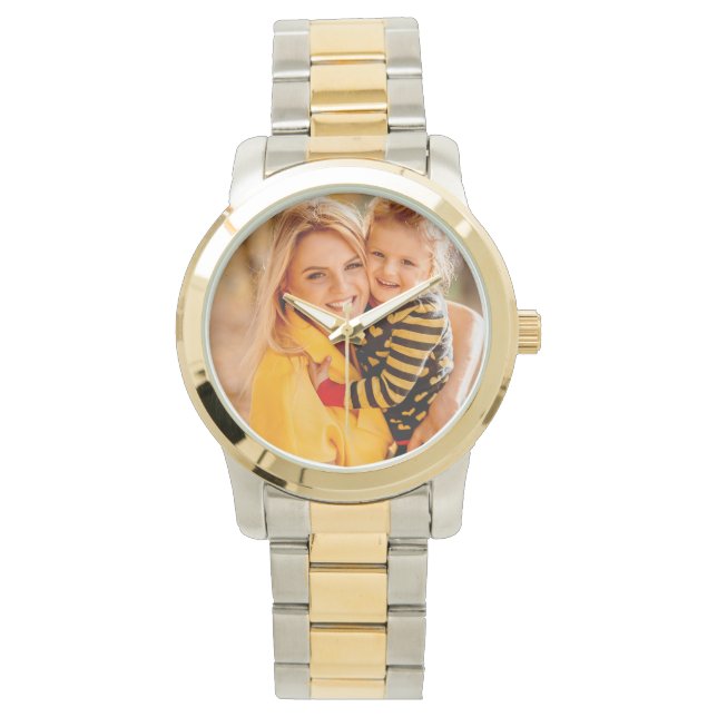 Montre Ajouter votre propre photo | MODÈLE (devant)