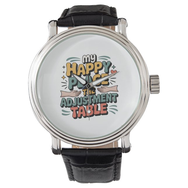 Montre Ajustement Chiropratique Félicité pour le Soulagem (devant)