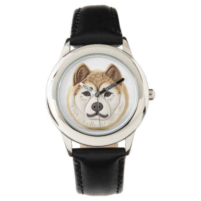 Montre Akita Chien 3D Inspiré (devant)
