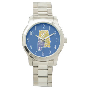 Montre Alabama surnom Word Art