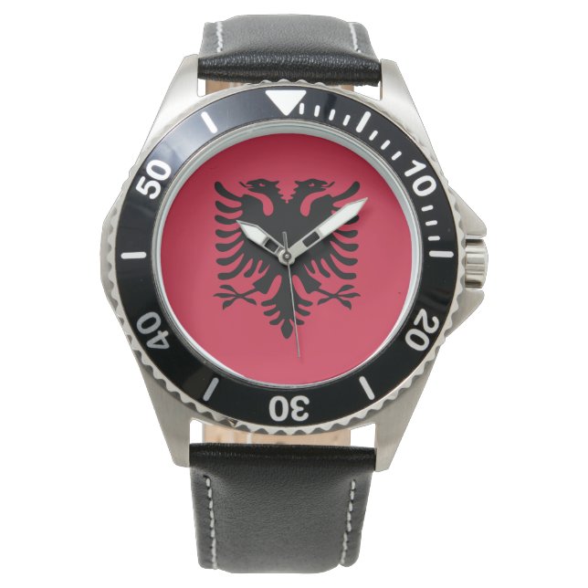 Montre Albania Flag Emblem (devant)