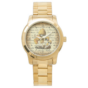 Montre Albin Schmalfuß ~ Glimmertintling-1~ Champignons ~