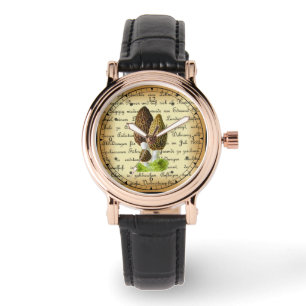 Montre Albin Schmalfuß ~ Spitzmorchel-1~ Champignons ~ W