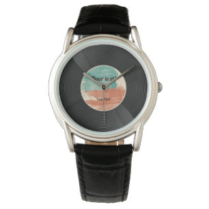 Montre Album musical Retro Vinyl Record