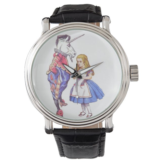 Montre alice au pays des merveilles (devant)