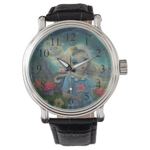 Montre Alice au pays des merveilles et Cheshire Cat Art