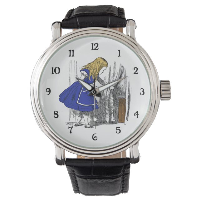 Montre Alice au pays des merveilles - La petite porte (devant)