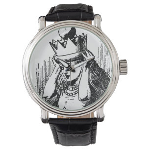 Montre Alice au pays des merveilles vintage, Alice avec l