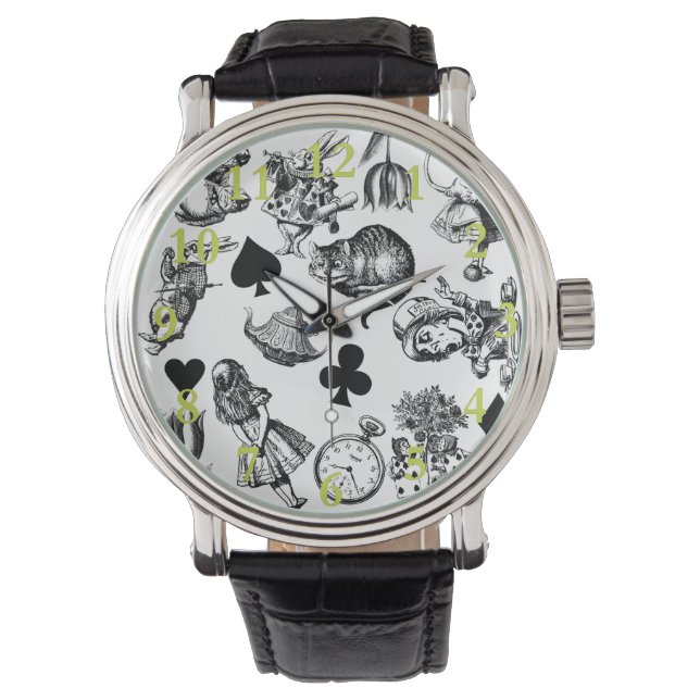 Montre Alice White Rabbit Wonderland Classic (devant)