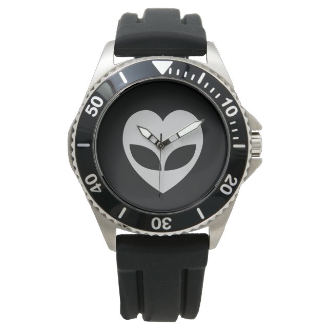 Montre Alien Love Heart Watch (devant)