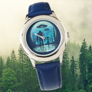Montre Alien UFO Bigfoot