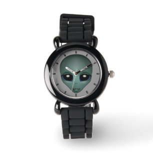 Montre Alien Watch Cute Grey Alien ET Alien Wrist Watch