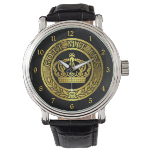 Montre Allemand/Prussien/Dieu avec nous/Gott Mit Uns/or R