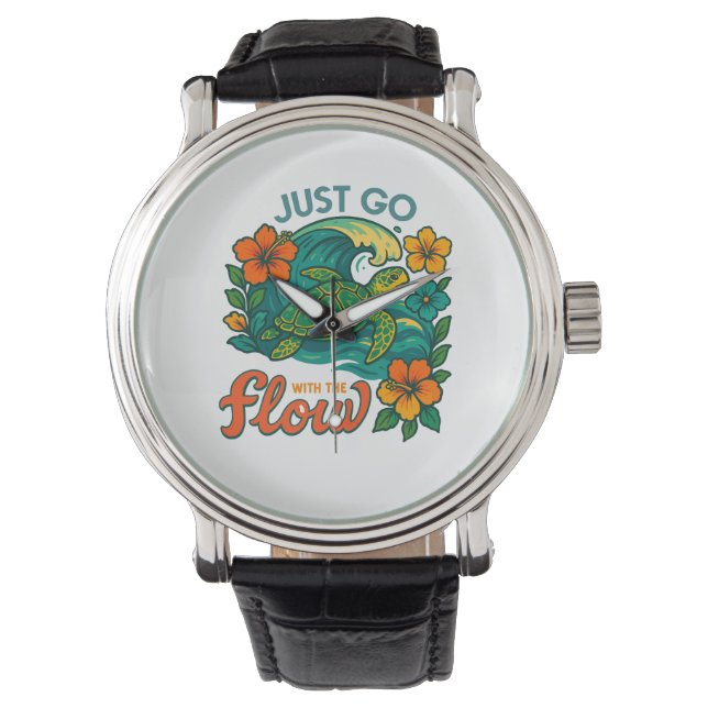 Montre Aller avec la tortue (devant)