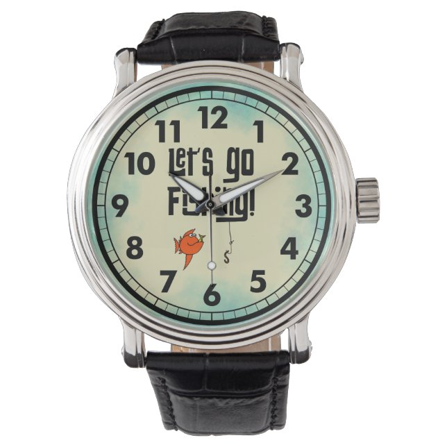 Montre Allons pêcher ! (devant)