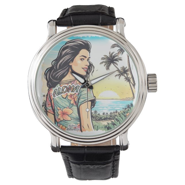 Montre Aloha Girl (devant)