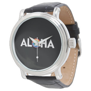 Montre Aloha Rainbow Island Hawaii Pride LGBTQ