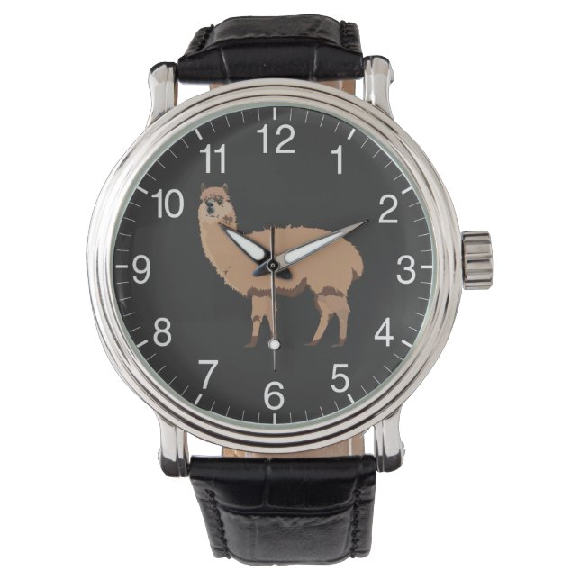 Montre Alpaca vue latérale (devant)