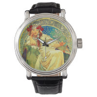 Alphonse Mucha Art Nouveau Princesse Hyacinth