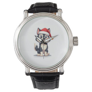 Montre Amant de chien Husky de Noël Malamute (2)