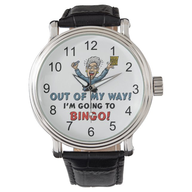 Montre Amateurs de bingo (devant)