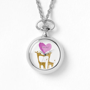 Montre Amateurs de girafe adorables