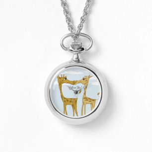 Montre Amateurs de girafe adorables