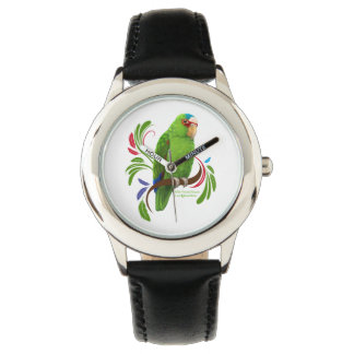 Montre Amazonie à frontières blanches