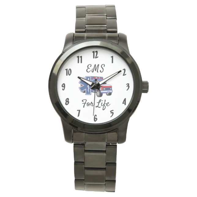 Montre Ambulance EMS pour la vie (devant)