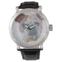 American Bulldog Artistic Pet Portrait