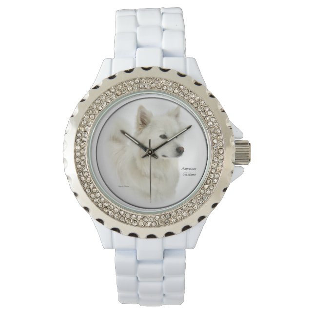Montre American Eskimo Dog Art (devant)