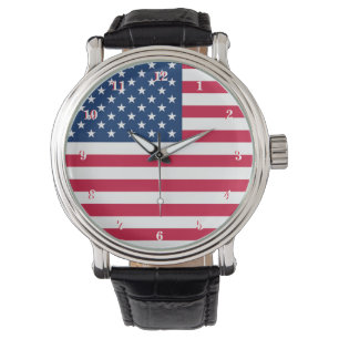 Montre American Flag Watch Patriotic