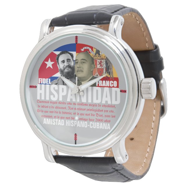 Montre Amistad Hispano-Cubana (Incliné)