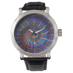 Montre Ammonite binaire