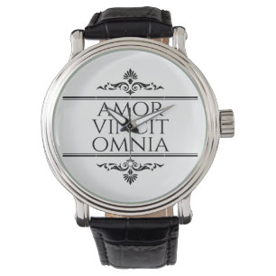 Montre Amor Vincit Omnia - L'Amour Conquiert Tous