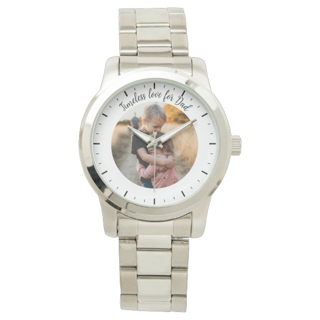 Montre Amour intemporel pour papa (devant)