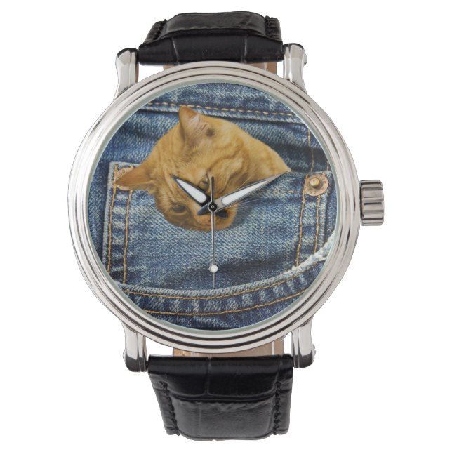 Montre Amoureux de les chats mignons Garder cadeau (devant)