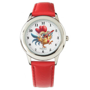 Montre Amoureux enfants unisex coster ajouter nom