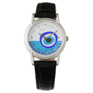 Montre Amulet & Evil Eye Talisman, Turkish / Arabic White